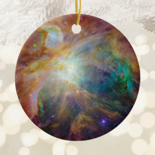 Orion im Infrarot Keramikornament