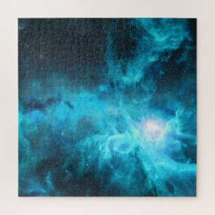 Orion Nebel, blaues Licht, Astronomie.