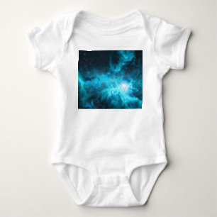 Orion Nebel, blaues Licht, Astronomie. Baby Strampler