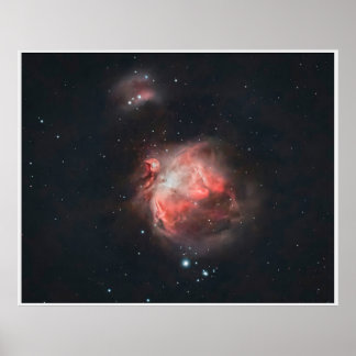 Orion-Nebel Poster | Tiefraum-Wandkunst
