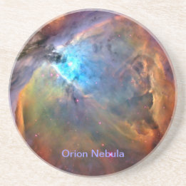 Orion-Nebel-Space-Galaxy-Achterbahn Sandstein Untersetzer