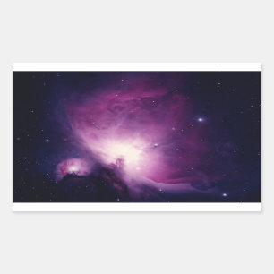 Orion-Nebel von MILKY WAY GALAXY Rechteckiger Aufkleber