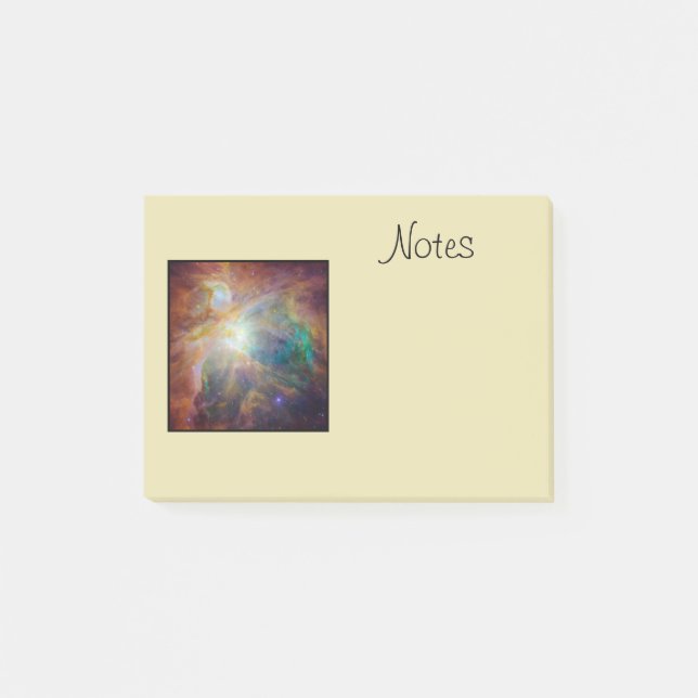 Orion Nebula Astronomie-Foto Post-it Klebezettel (Vorderseite)