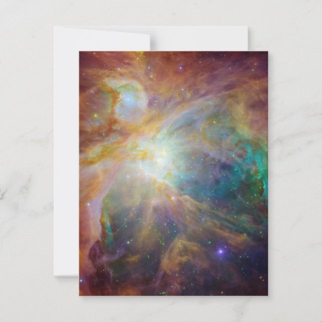Orion Nebula Composite Einladung (Vorderseite)