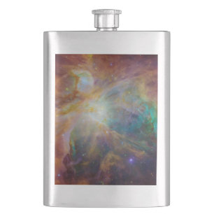 Orion Nebula Composite Flachmann