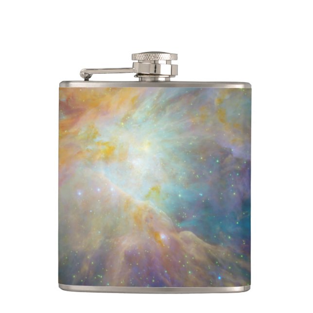 Orion Nebula Composite Flachmann (Vorderseite)