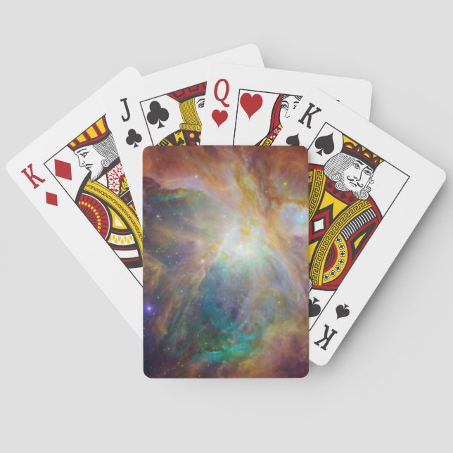 Orion Nebula Composite Spielkarten (Rückseite)