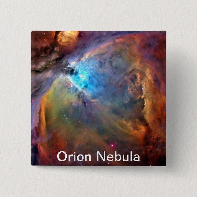 Orion Nebula Galaxy Button (Vorderseite)