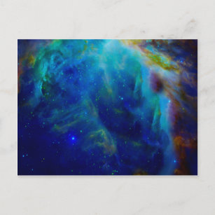 Orion Nebula kosmisches Galaxien-Weltraum Postkarte