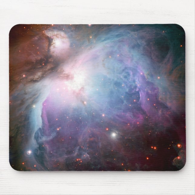 Orion Nebula Lila Space Mousepad (Vorne)