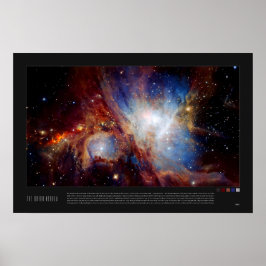 Orion nebula (Messier42, M42) Poster