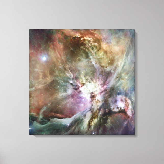 Orion Nebula Pastels Leinwanddruck (Vorderseite)
