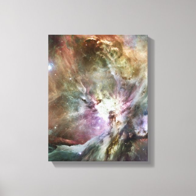 Orion Nebula Pastels Leinwanddruck (Vorderseite)