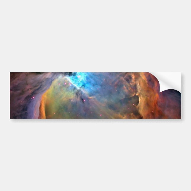 Orion Nebula Raumgalaxie Autoaufkleber (Vorne)