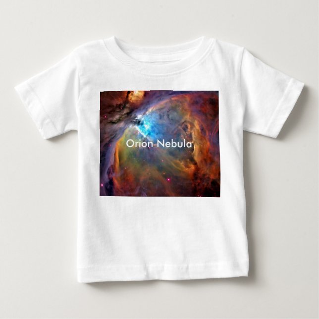 Orion Nebula Raumgalaxie Baby T-shirt (Vorderseite)
