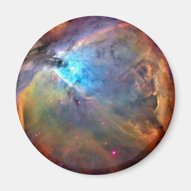 Orion Nebula Raumgalaxie Magnet (Vorne)