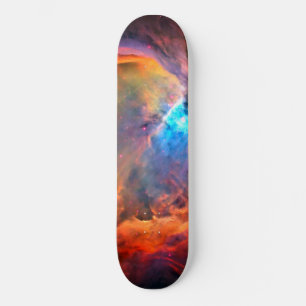 Orion Nebula Raumgalaxie mit hohem Kontrast Skateboard