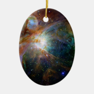 Orion Nebula rötlich-braune NASA Keramik Ornament
