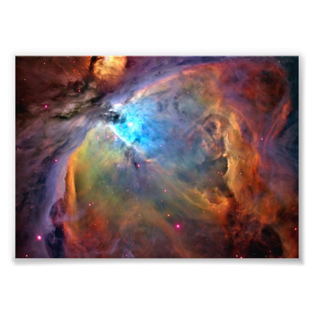 Orion Nebula Space Galaxy Photo Imprimer (Devant)
