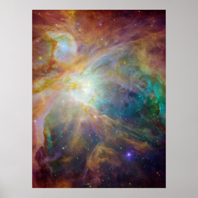 Orion Nebula Stars zusammengesetzt Poster (Vorne)