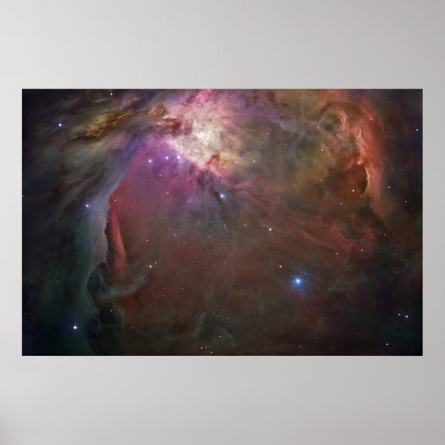 Orion Nebula Wide 2 Poster (Vorne)