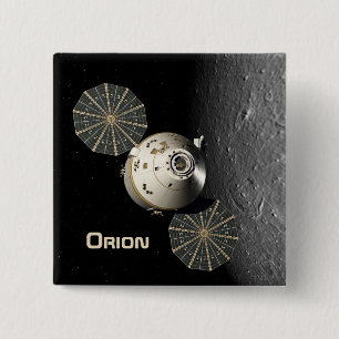 Orion Spacecraft am Lunar Button