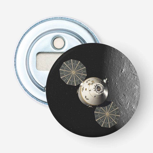Orion Spacecraft am Lunar Flaschenöffner (Vorderseite)