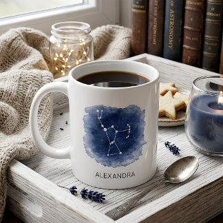 Orion-Sternbild benutzerdefinierter Name Kaffeetasse