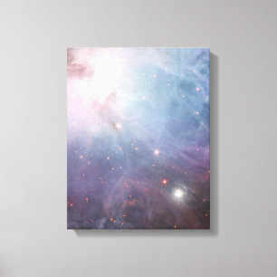 Orionnebel Astronomie blau braun beige Himmel Ster Leinwanddruck