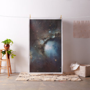 Orionnebel Astronomie blau braun beige Himmel Ster Stoff