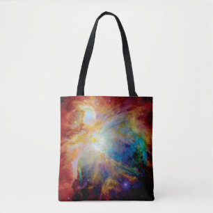 Orionnebel Hubble Spitzer Teleskop Weltraumfoto Tasche