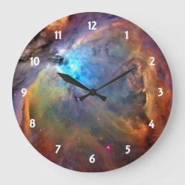 Orionnebel Raum Galaxie Große Wanduhr