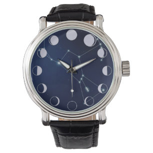 Orions-Mond Armbanduhr