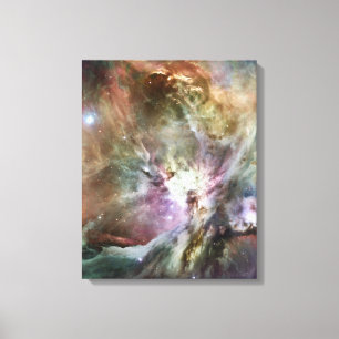Orions-Nebelfleck-Pastelle Leinwanddruck