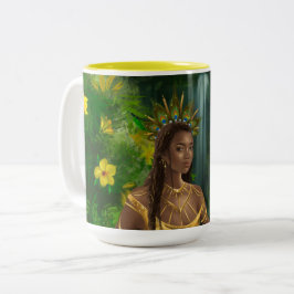 Orisha/Goddess Oshun Tasse (Gesicht)