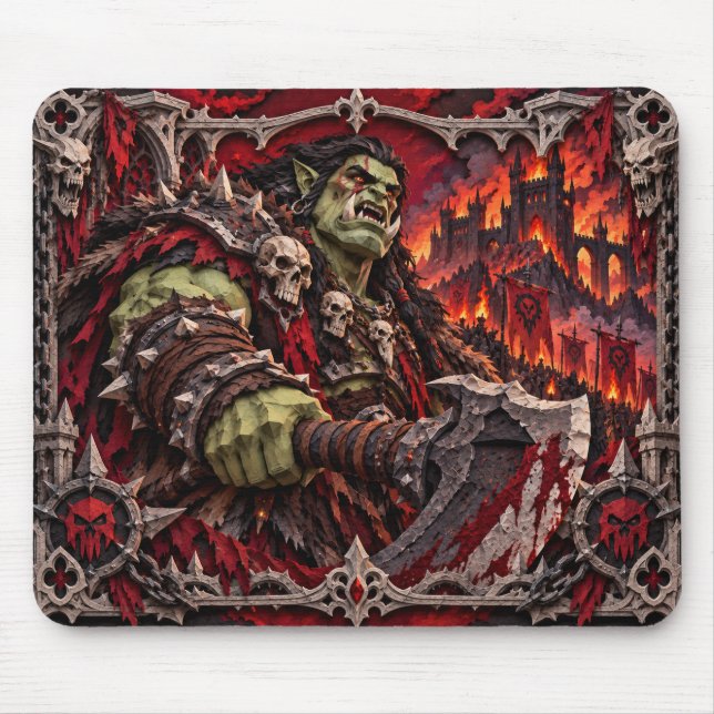 Ork, Paper Cut Monster Mousepad (Vorne)