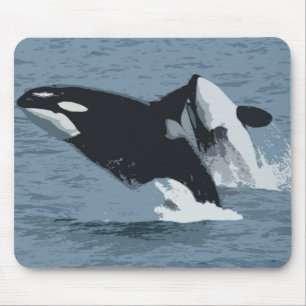 Orka Wal Mousepad
