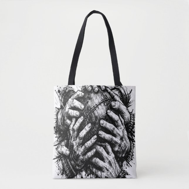 Orkney Ba Greifende Hände Tasche (Vorderseite)
