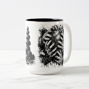 Orkney Ba T‑Shirt (Haunted‑Ink Edition) Zweifarbige Tasse