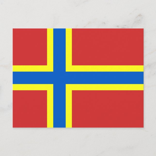 Orkney Flag Postkarte (Vorderseite)