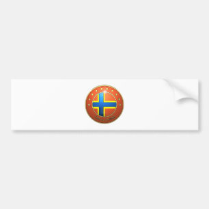 Orkney-Flagge Autoaufkleber