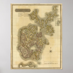 Orkney-Inseln Poster