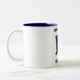Orkney-Inseln, Schottland Zweifarbige Tasse
