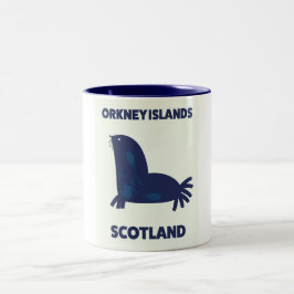 Orkney-Inseln, Schottland Zweifarbige Tasse