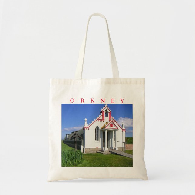 Orkney Italie Chapelle vue sac fourre-tout (Devant)
