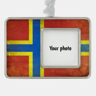 Orkney Rahmen-Ornament Silber