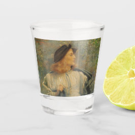 Orlando (Beautiful Young Man) (von E.R. Hughes) Schnapsglas