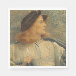 Orlando (Beautiful Young Man) (von E.R. Hughes) Serviette