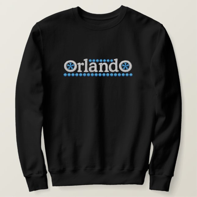 Orlando Besticktes Sweatshirt (Design vorne)