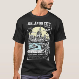 Orlando City Florida In Der Hauptstadt Der Themenp T-Shirt